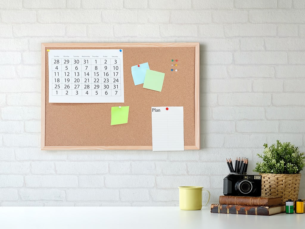 MasterVision MC040012010 Cork Bulletin Board Pine Frame