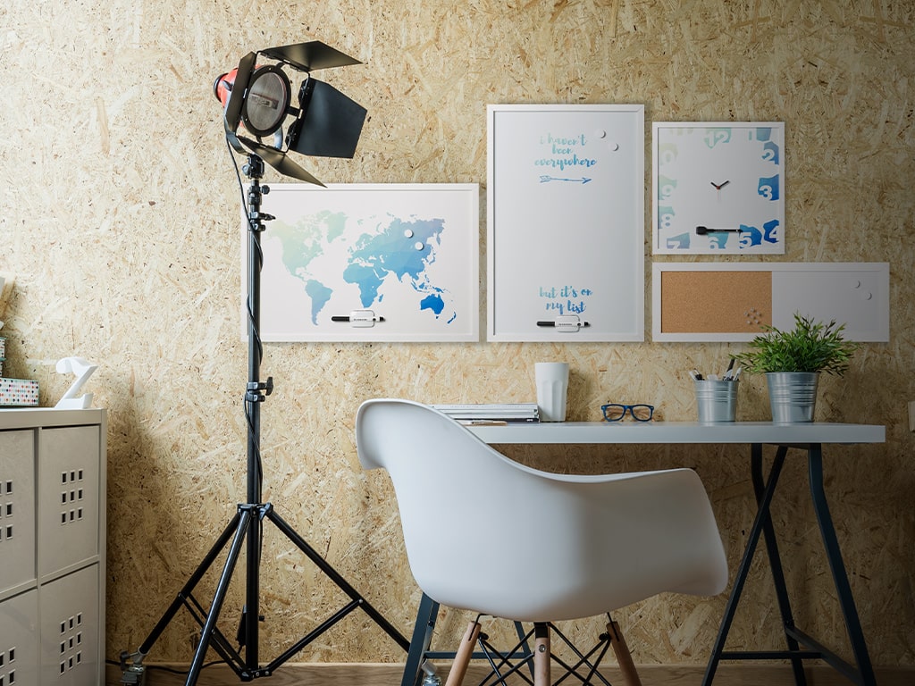 MasterVision MM07450660 World Map Travel Dry Erase Boards