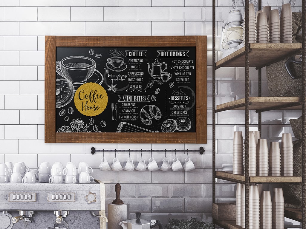 MasterVision PM07156221 Rustic Chalkboard