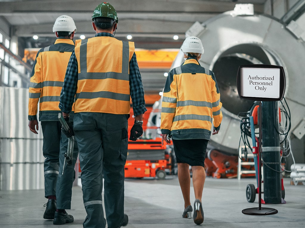 MasterVision SIG05050505 Rectangular Insert Information Floor Sign