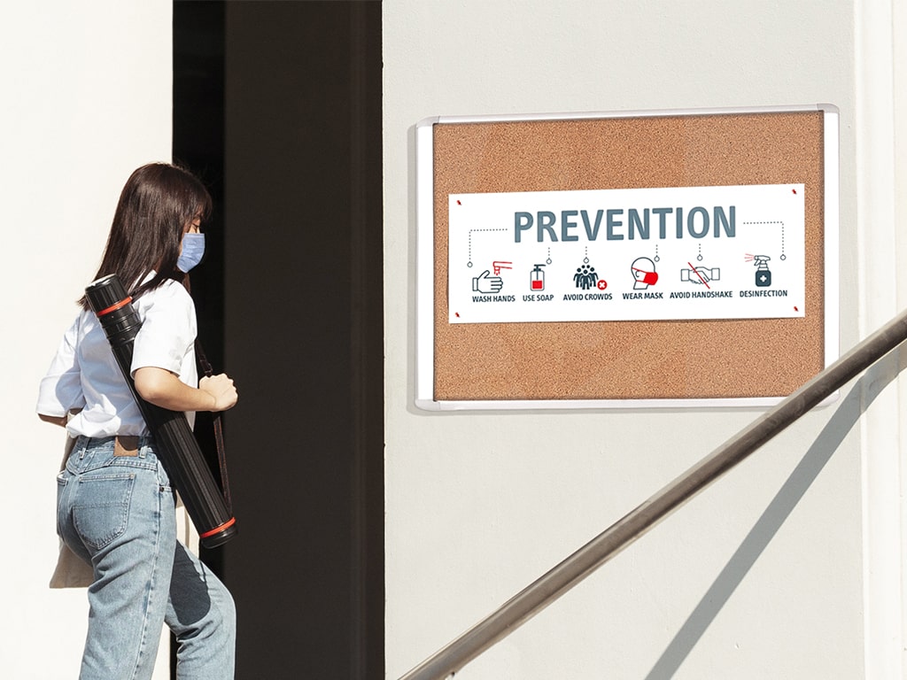 MasterVision VT340601760 Weather Resistant Outdoor Cork Single Top Hinged Door Enclosed Bulletin Board