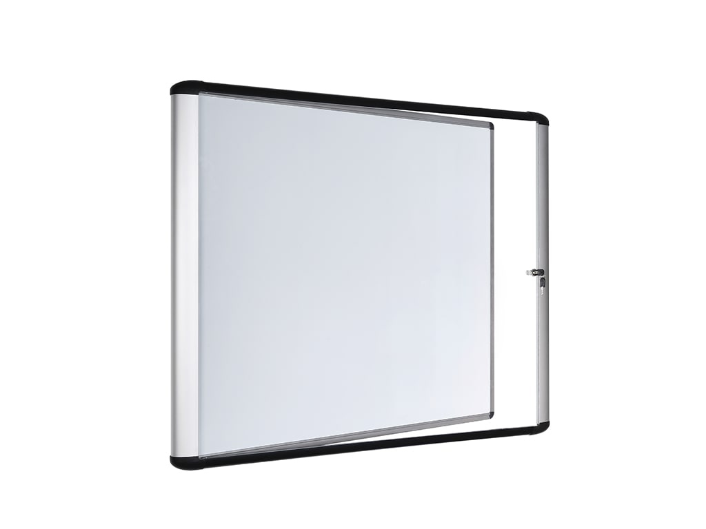 MasterVision VT640209650 Magnetic Swing Door Enclosed Board