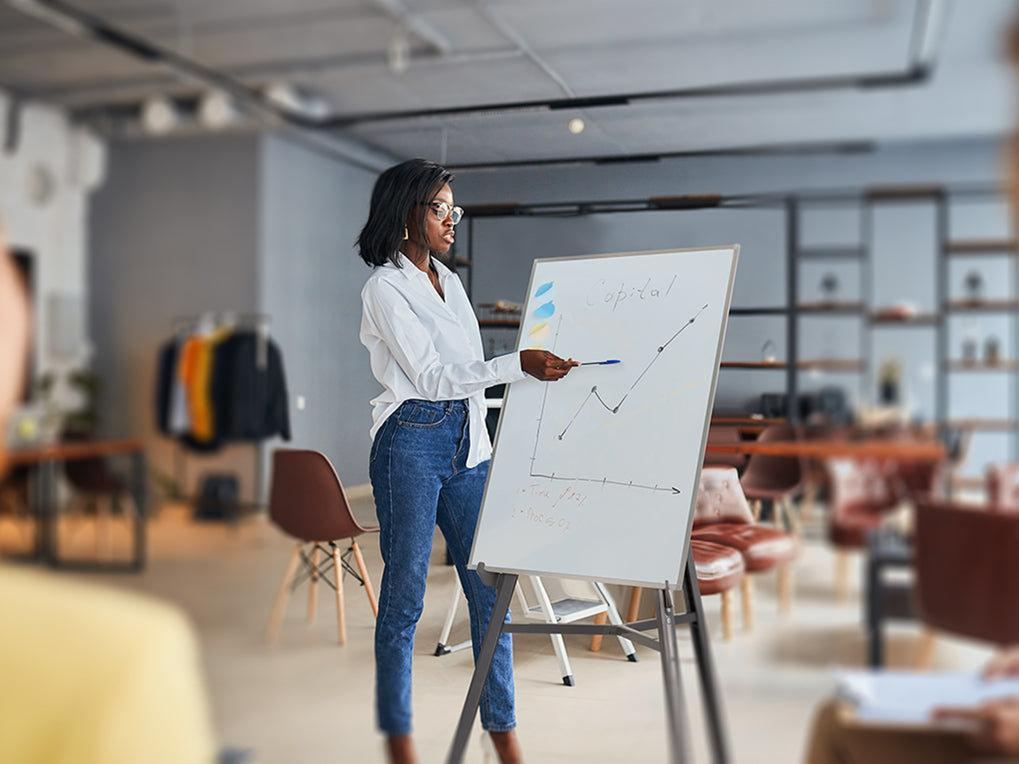 MasterVision FLX11404 Heavy-Duty Quantum Display Easel