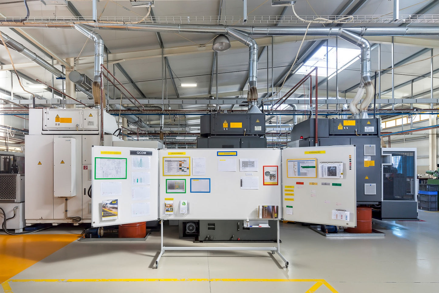 MasterVision TS05042170 Industrial Mobile Maya Trio Board