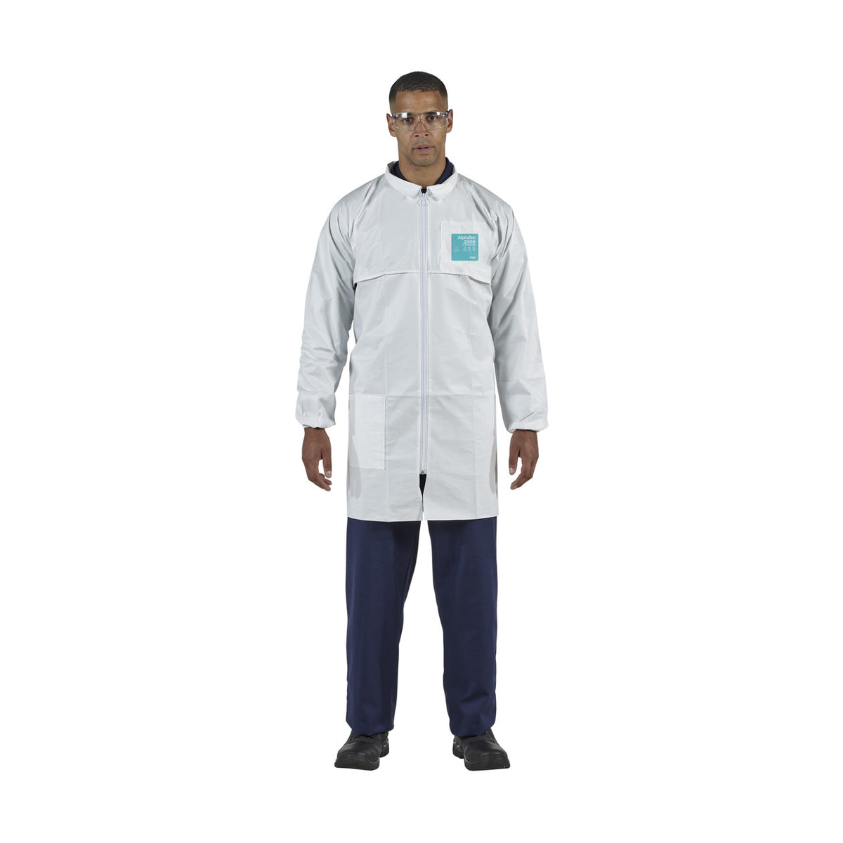 SOS Cleanroom ?WH20-B-92-209-06 Ansell AlphaTec 2000 - Model 209 - Standard Bound Lab Coat