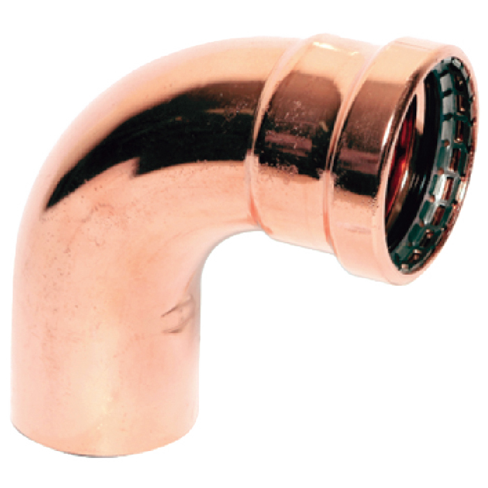 Legend Valves 450-050P 3" LegendPress Copper Large Diameter 90° Press x FTG Street Elbow