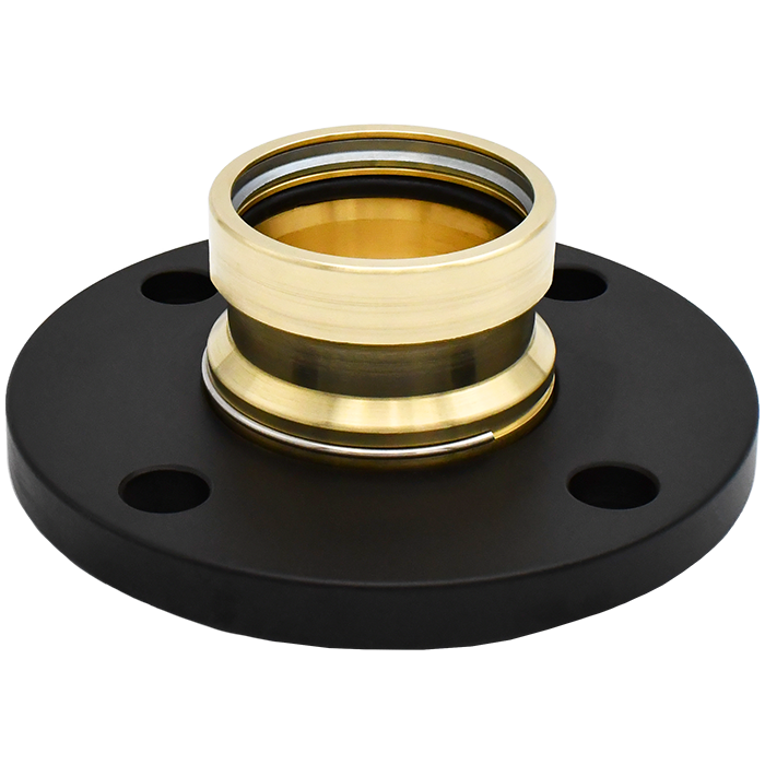 Legend Valves 450-179P 2-1/2" LegendPress No Lead Brass Large Diameter Flange Adapter