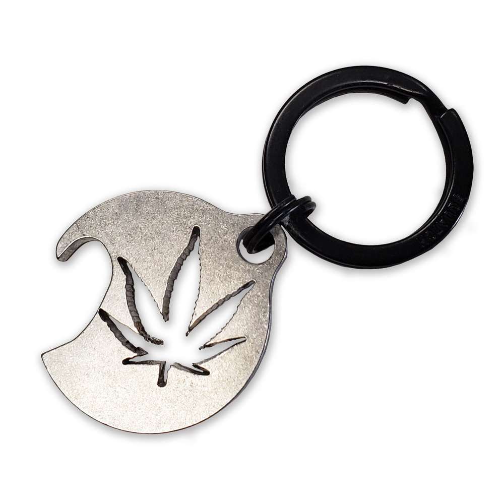 Paradise Clay PAR476 Leaf - Bottle Opener - Keychain