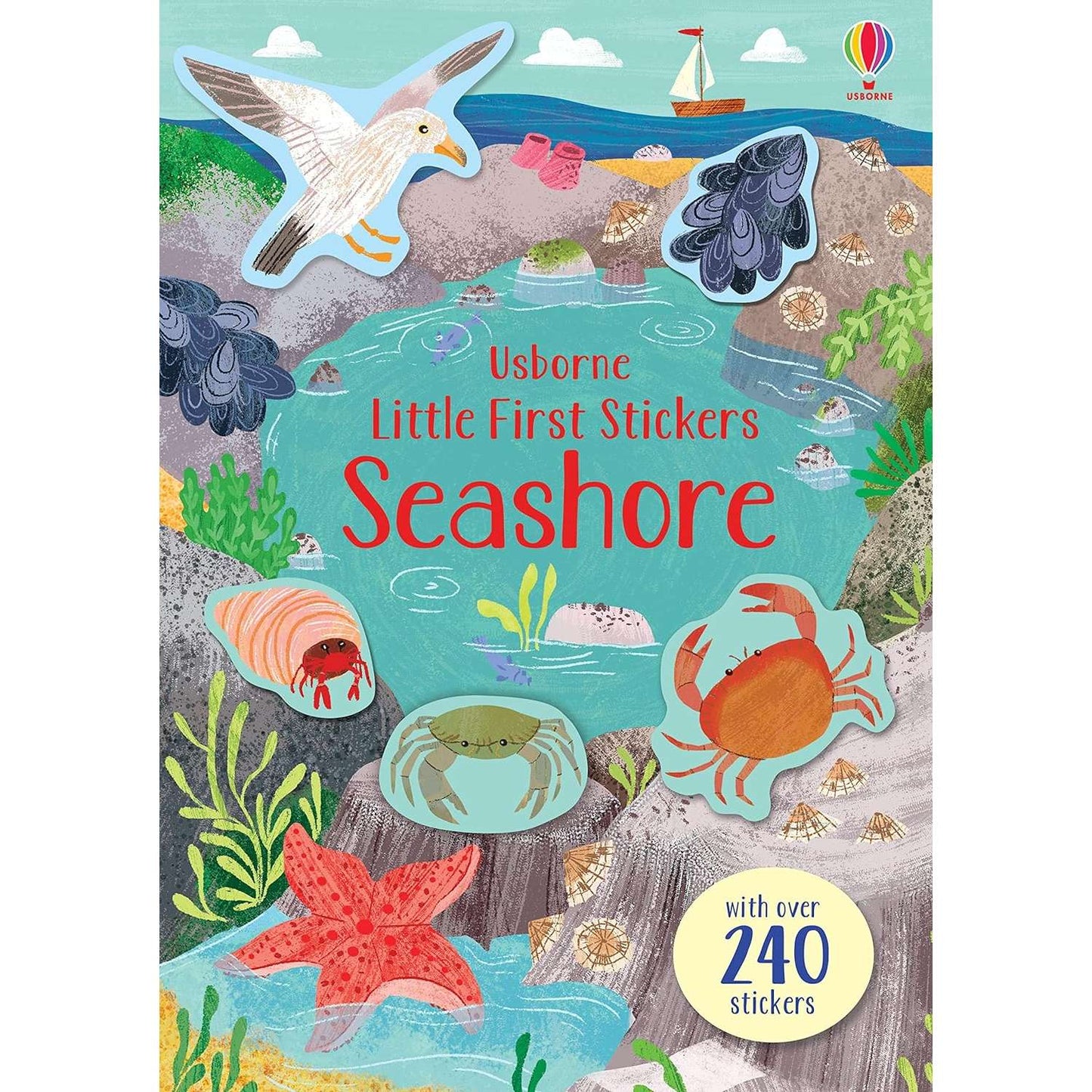 Paradise Clay HRW199 Little First Stickers Seashore - Book