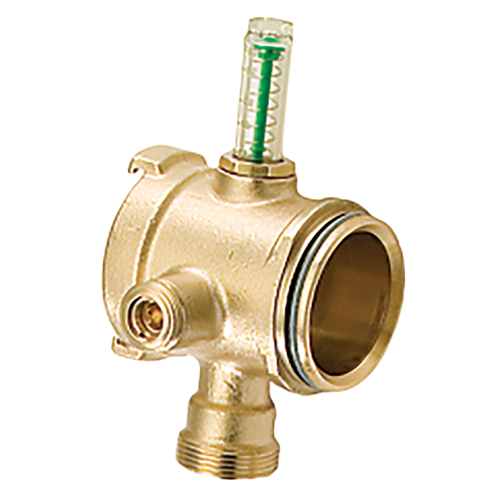 Legend Valves 8000-14-MS 1-1/4" Forged Brass Supply Header Expansion Port; For M-8000 Modular Manifolds