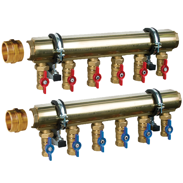 Legend Valves 8220-20-3X 2" High Capacity Brass Bar Manifold Expansion Kit