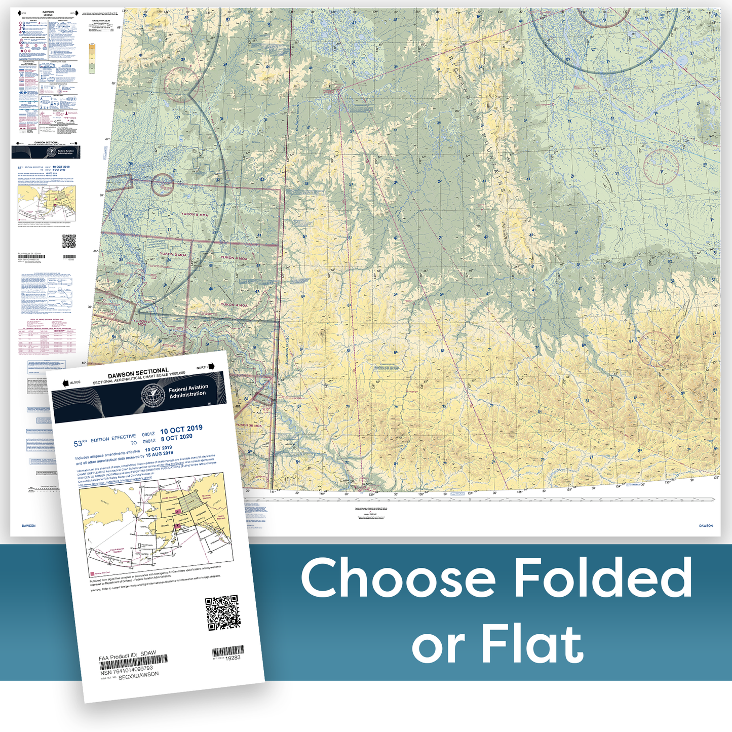 Paradise Clay FAASDAW FAA Chart: VFR Sectional DAWSON