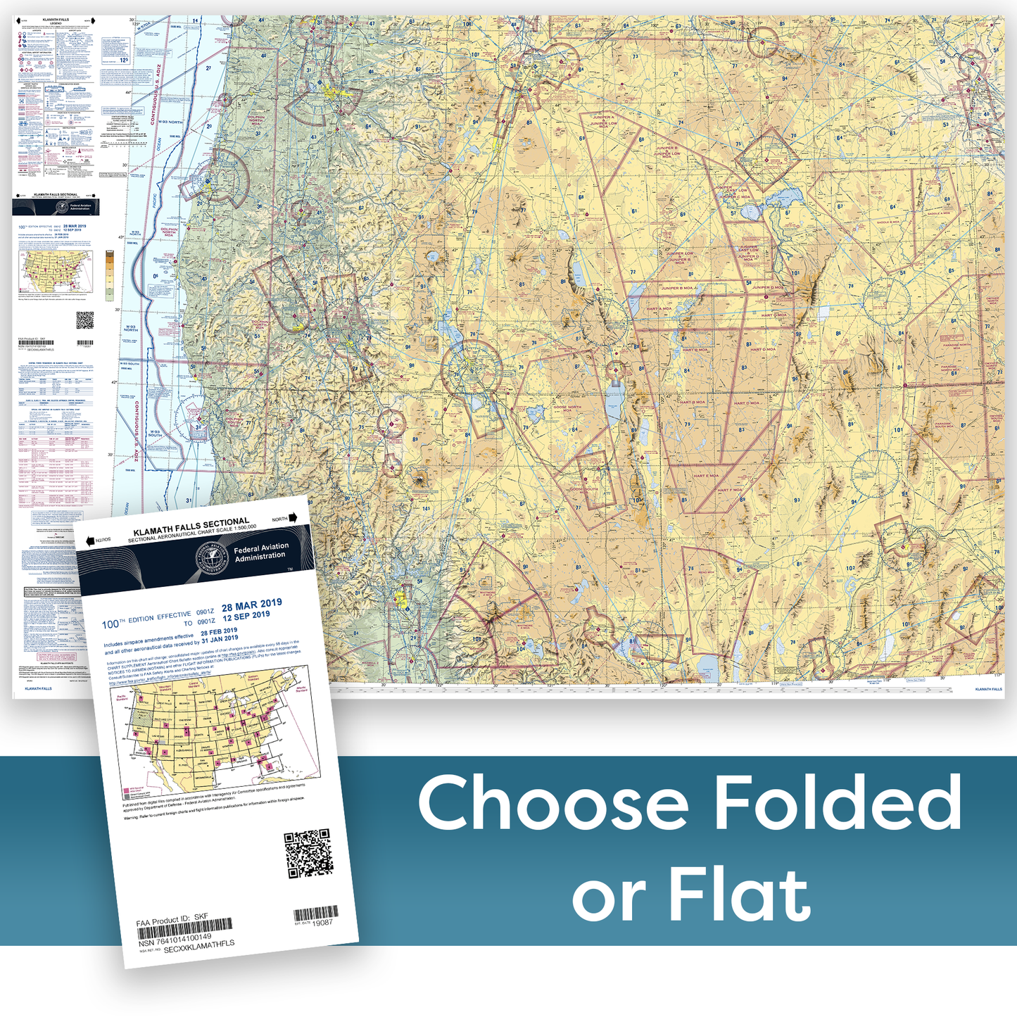 Paradise Clay FAASKF FAA Chart: VFR Sectional KLAMATH FALLS