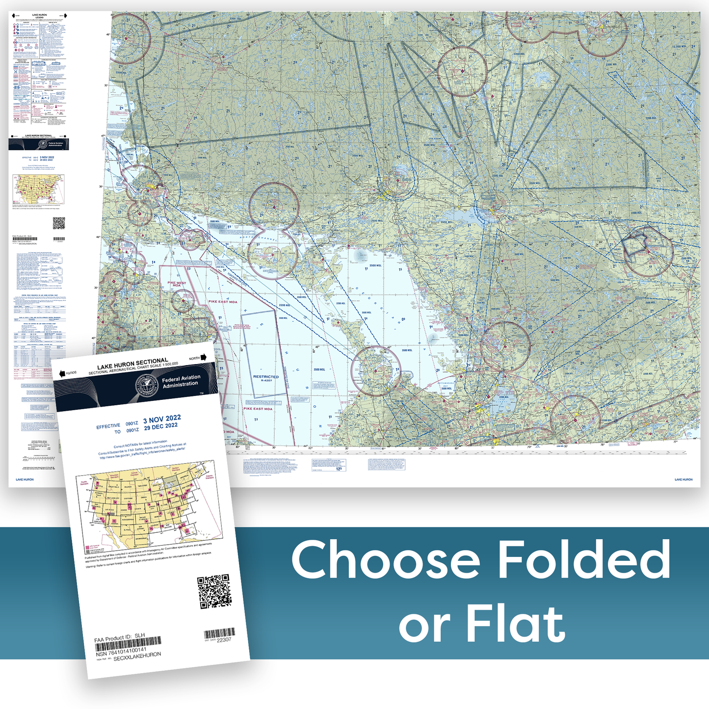 Paradise Clay FAASLH FAA Chart: VFR Sectional LAKE HURON