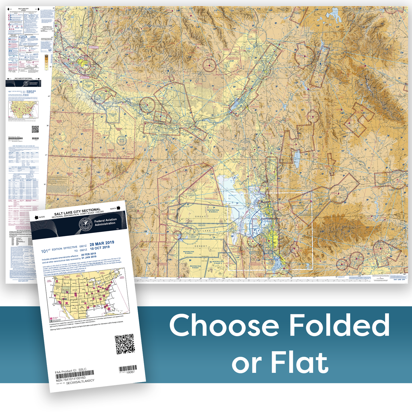Paradise Clay FAASSLC FAA Chart: VFR Sectional SALT LAKE CITY
