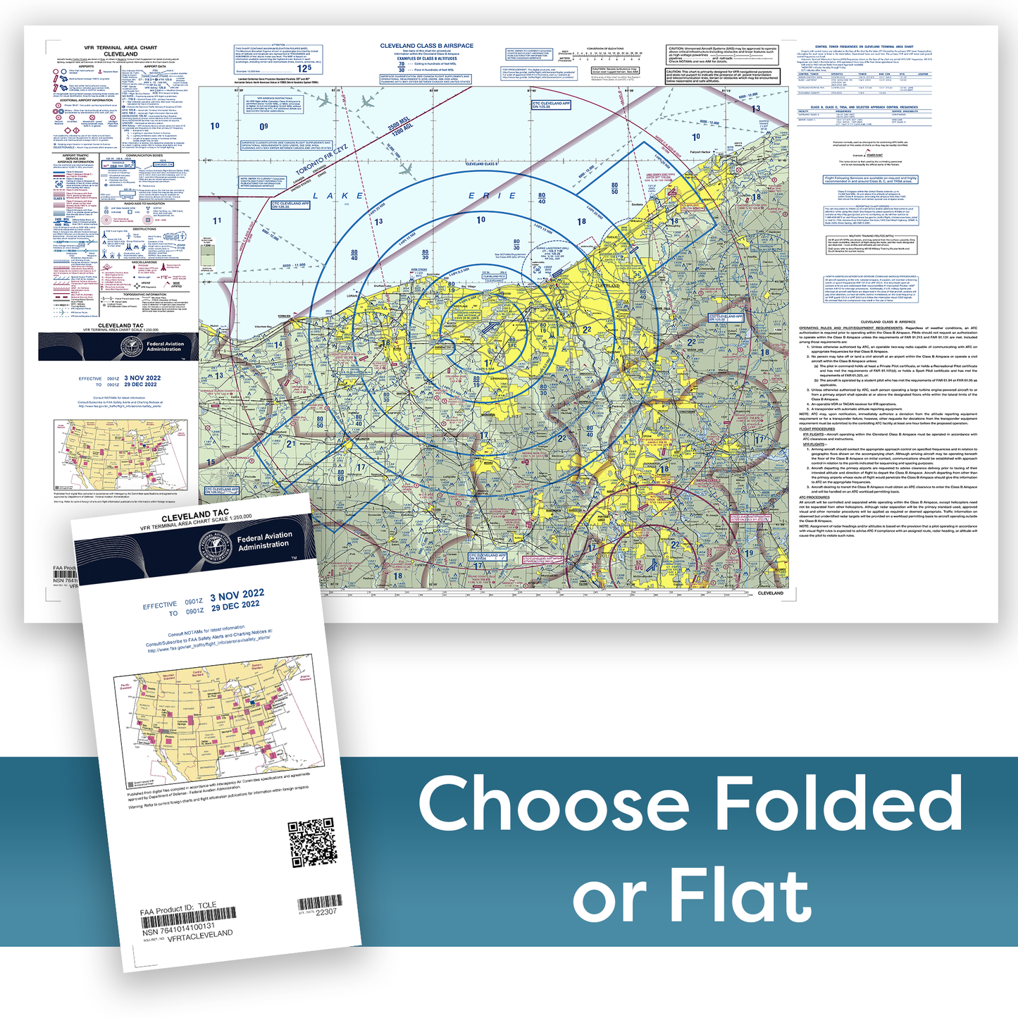 Paradise Clay FAATCLE FAA Chart: VFR TAC CLEVELAND
