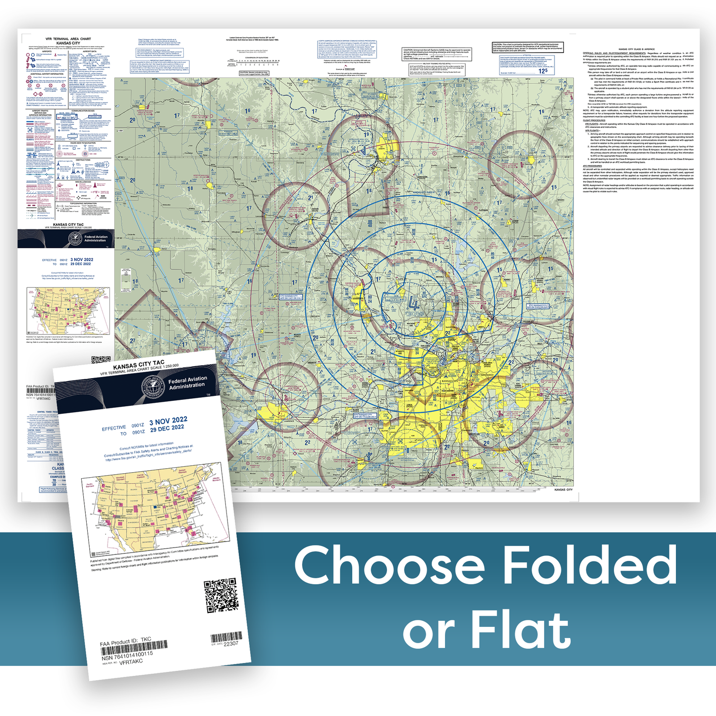 Paradise Clay FAATKC FAA Chart: VFR TAC KANSAS CITY