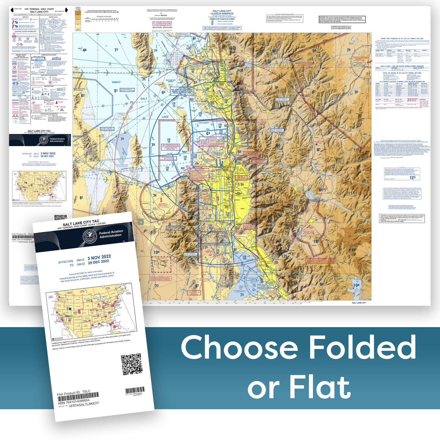Paradise Clay FAATSLC FAA Chart: VFR TAC SALT LAKE CITY