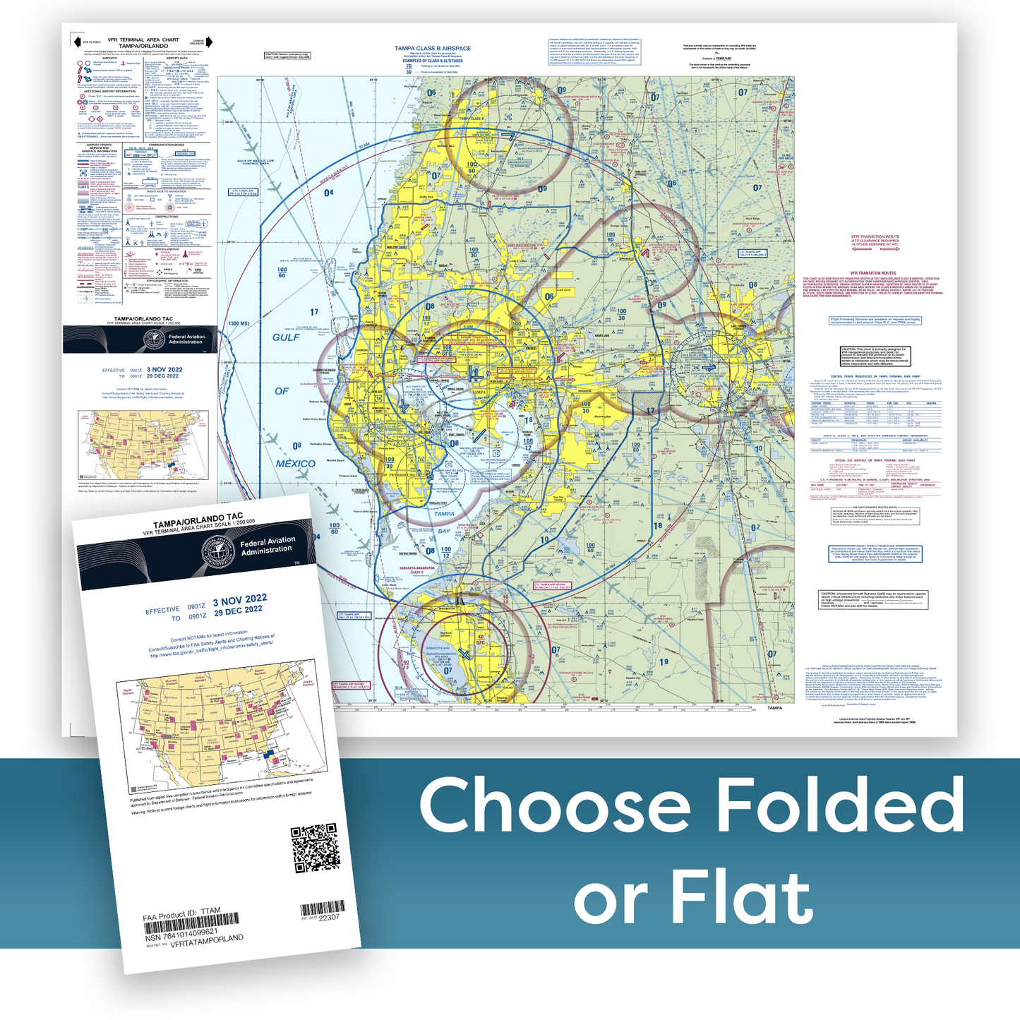 Paradise Clay FAATTAM FAA Chart: VFR TAC TAMPA/ORLANDO