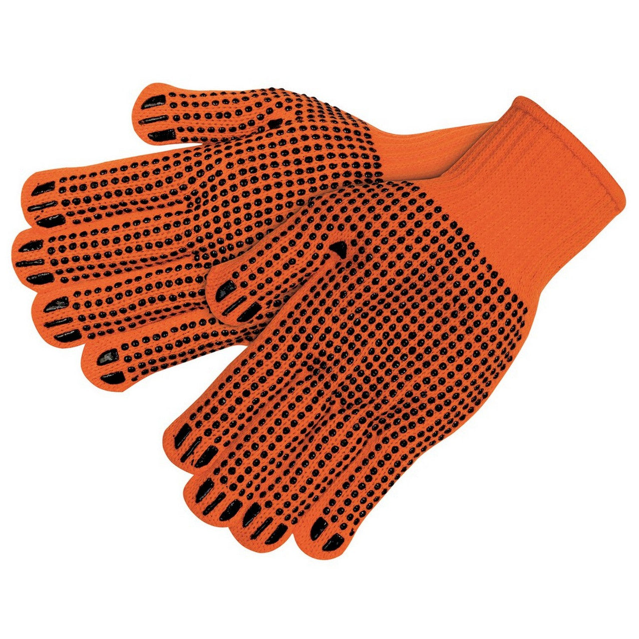 MCR Safety 9663S Heavy Weight 2-Sided Dot, Hi Vis Orange (1DZ)