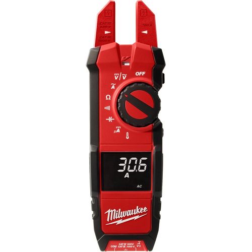 Milwaukee Tool 2206-20NST Fork Meter for HVAC/R (NIST), 1 EA