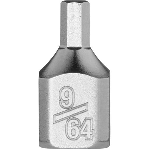 Milwaukee Tool 45-34-1121 1/4" Drive 9/64" Low-Profile Hex Bit Socket, 1 EA