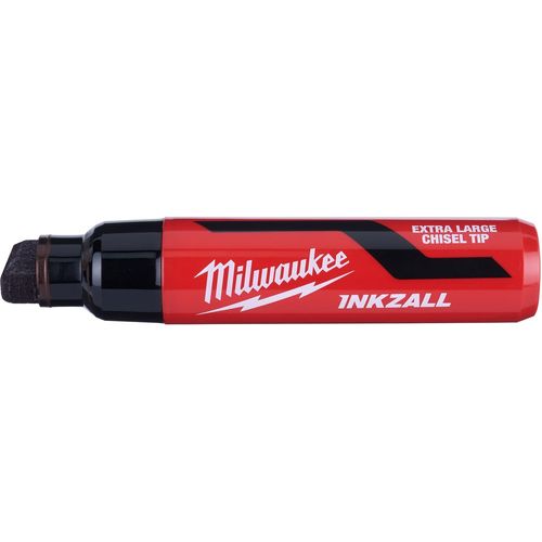 Milwaukee Tool 48-22-3260 INKZALL Extra Large Chisel Tip Black Marker, 1 EA