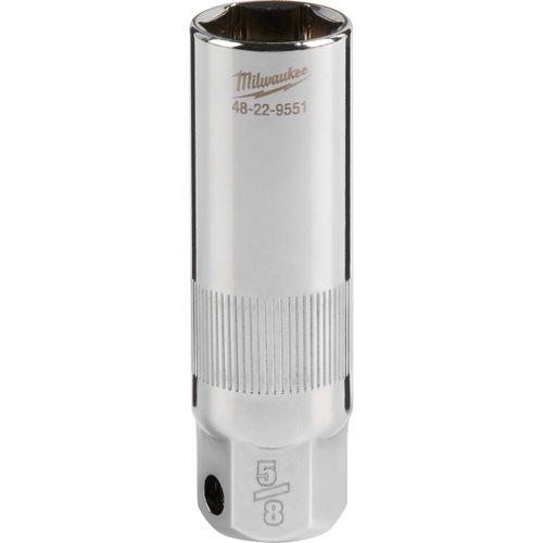 Milwaukee Tool 48-22-9551 3/8" Drive 5/8" Spark Plug Socket, 1 EA