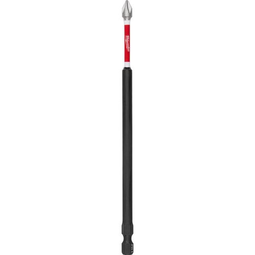 Milwaukee Tool 48-32-4201 SHOCKWAVE 6" Power Bit PH1, 10 EA/PK