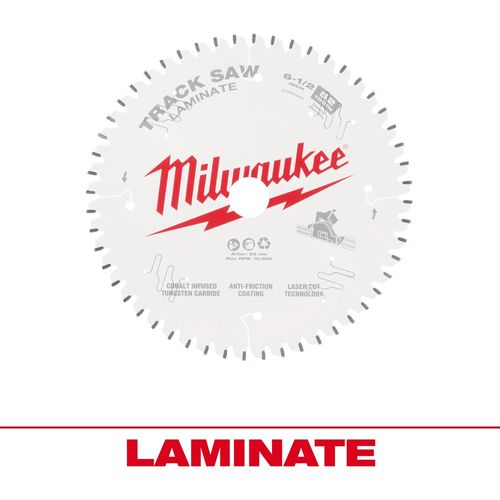 Milwaukee Tool 48-40-0643 6-1/2" 52T Laminate Track Saw Blade, 1 EA