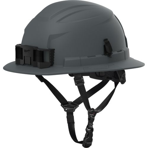 Milwaukee Tool 48-73-1555 BOLT 4PT Grey Full Brim Non-Vented Safety Helmet - Type 2 Class E, 1 EA