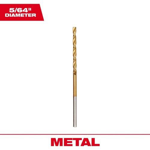 Milwaukee Tool 48-89-2202 5/64" THUNDERBOLT Titanium Drill Bit, 1 EA