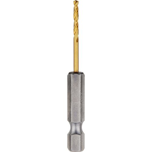 Milwaukee Tool 48-89-4602 5/64" SHOCKWAVE Impact Duty RED HELIX Titanium Drill Bit, 1 EA
