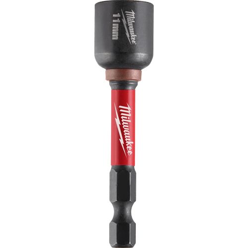 Milwaukee Tool 49-66-4611 SHOCKWAVE Impact Duty 11MM x 2-9/16" Magnetic Nut Driver, 10 EA/PK