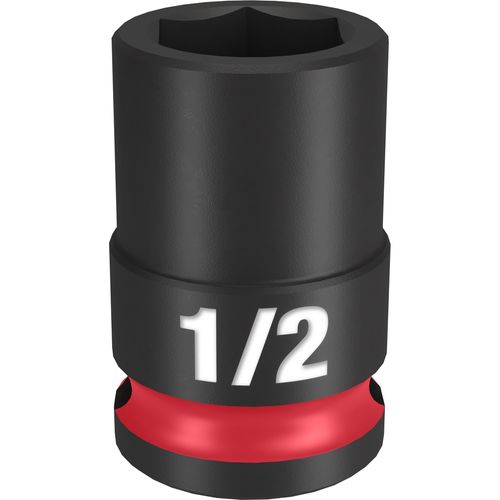 Milwaukee Tool 49-66-6106 SHOCKWAVE Impact Duty 3/8" Drive 1/2" Standard 6 Point Socket, 1 EA