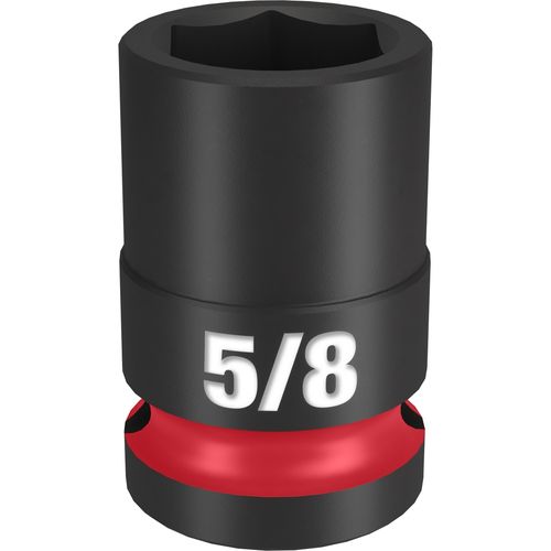 Milwaukee Tool 49-66-6204 SHOCKWAVE Impact Duty 1/2" Drive 5/8" Standard 6 Point Socket, 1 EA