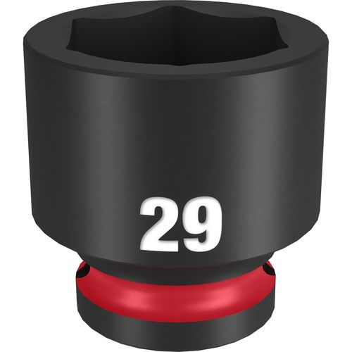 Milwaukee Tool 49-66-6261 SHOCKWAVE Impact Duty 1/2" Drive 29MM Standard 6 Point Socket, 1 EA