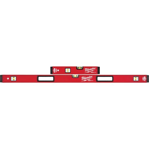 Milwaukee Tool MLBXS1648 16" / 48" REDSTICK Compact Box Level Set, 1 ST