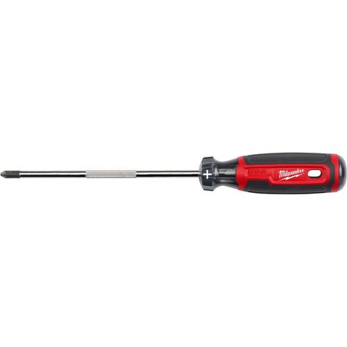 Milwaukee Tool MT226 #2 Phillips 6" Cushion Grip Screwdriver (USA), 1 EA