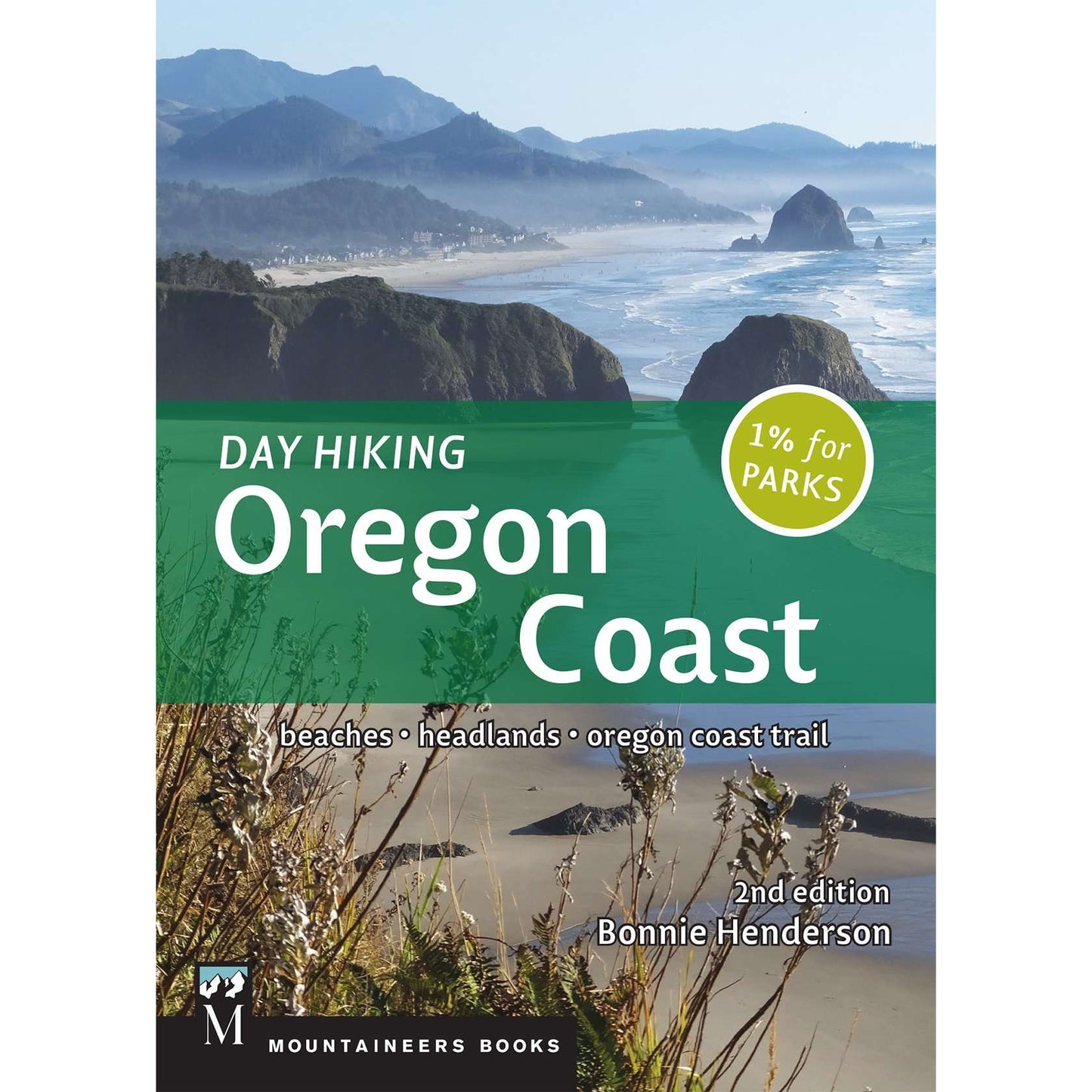 Paradise Clay MOU090 Day Hiking Oregon Coast: Beaches, Headlands, Oregon Trail 2nd Ed. - Book