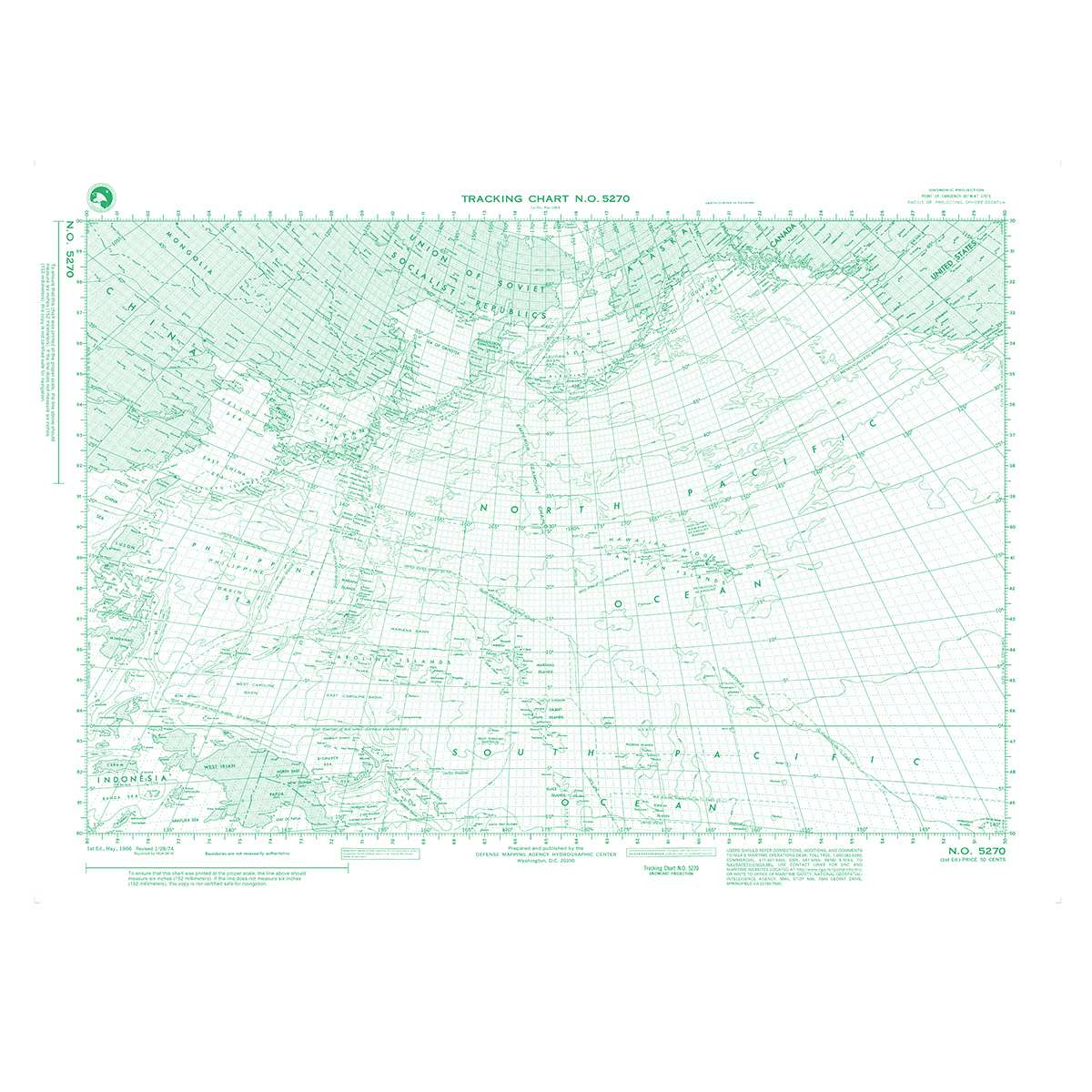 Paradise Clay NGA_5270 NGA Chart Plotting Chart