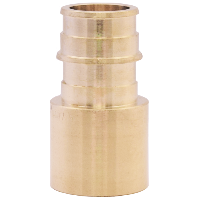Legend Valves 462-627NL 1-1/2" No Lead DZR Forged Brass Cold Expansion PEX x Sweat Adapter
