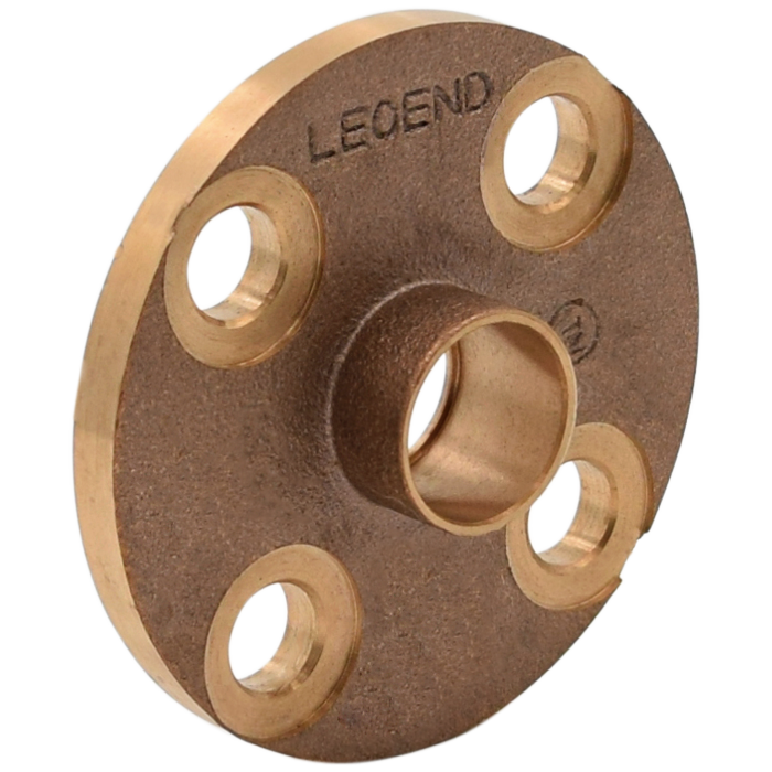 Legend Valves 310-256NL 1" No Lead Cast Bronze Sweat Companion Flange