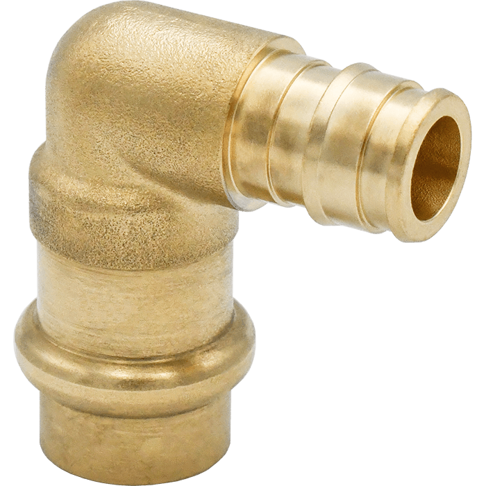Legend Valves 450-934P 3/4" x 1/2" LegendPress No Lead DZR Forged Brass Cold Expansion PEX Reducing Elbow