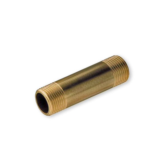 Everflow NPBR1420 1/4" x 2" Brass Nipple