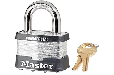 MASTER LOCK® 5DCOM 4 Pin Tumbler Safety Padlock Keyed Different (4 EA)
