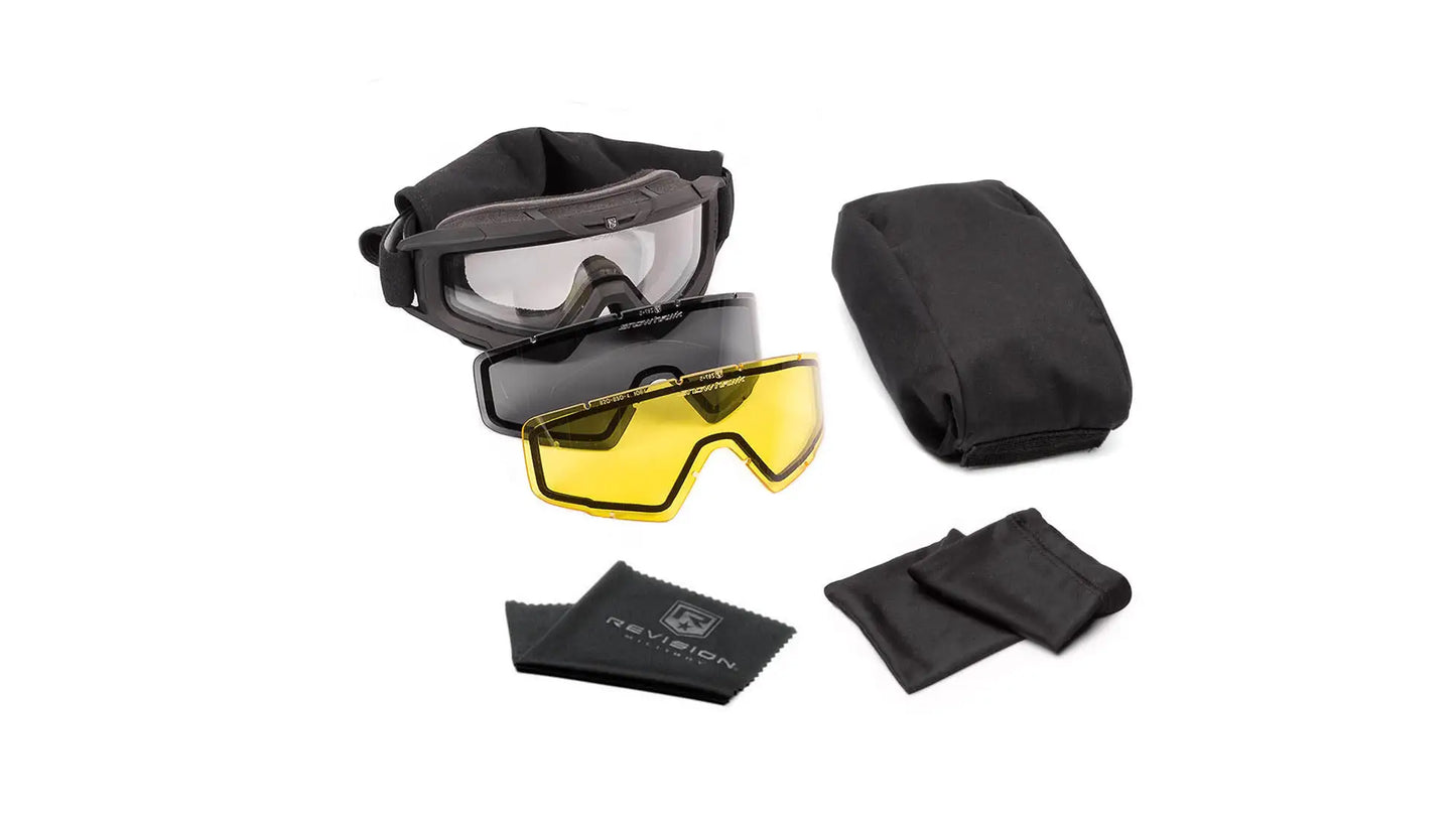 Revision Military 4-0101-0007 Snowhawk® Vermillion Deluxe Kit - Goggle Only