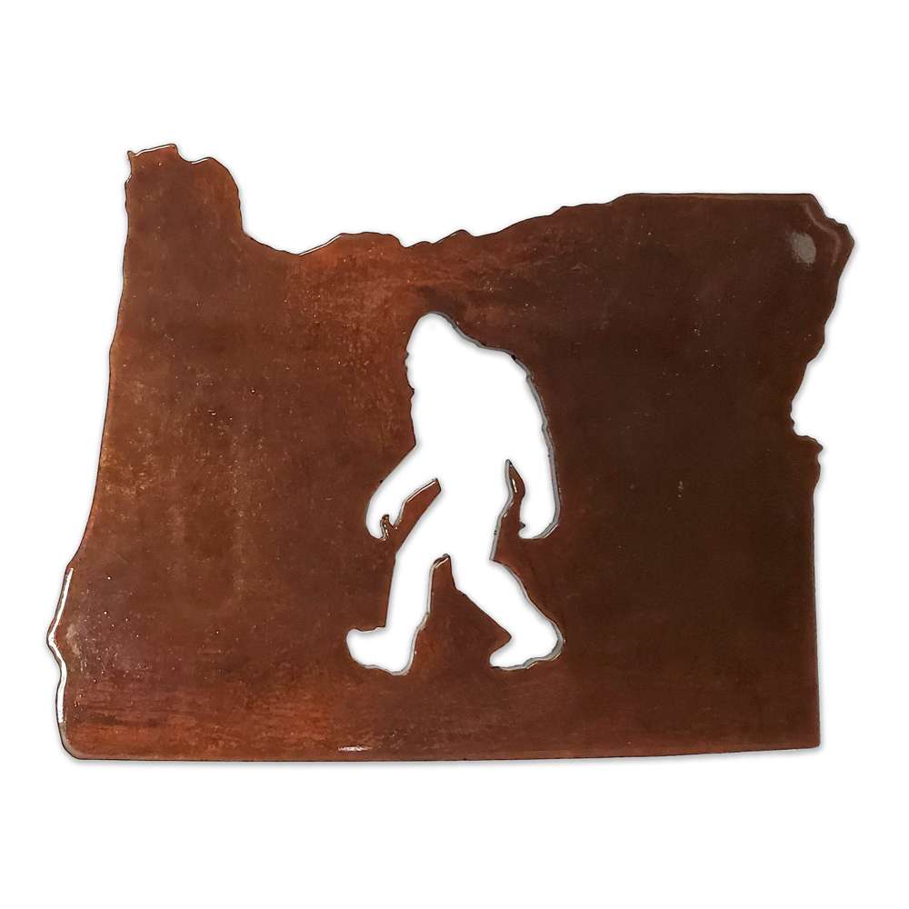Paradise Clay PAR149 Oregon Bigfoot Magnet - Bigfoot Gift