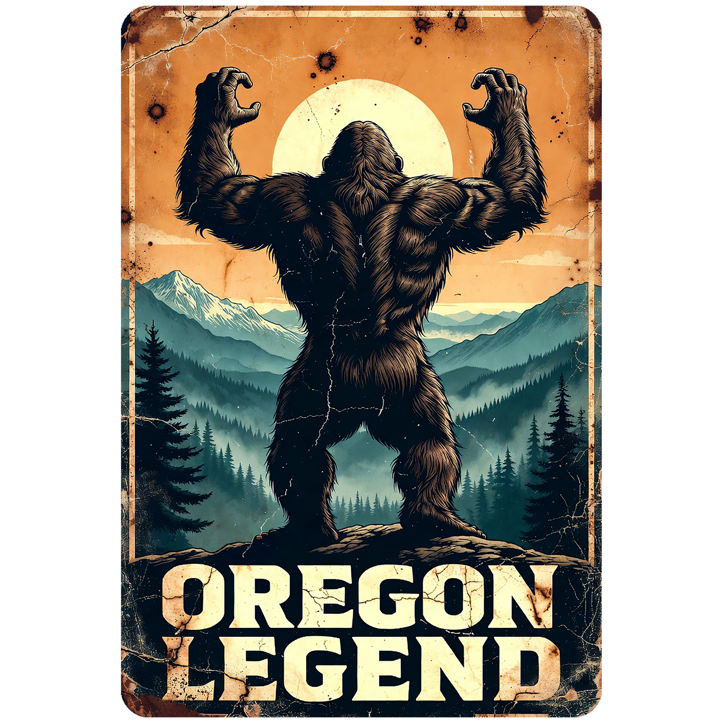 Paradise Clay IHS111 Oregon Legend - Vinyl Sticker (1 STICKER)