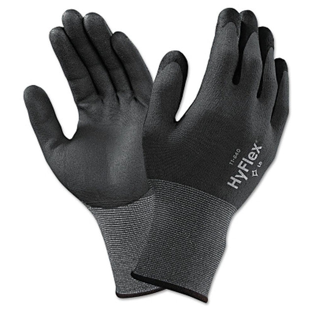 HYFLEX® 11-840-6 Hyflex 11840 15G Pur/Gynyl/Spdx Lnr Blk Nit 6 (1 PR)